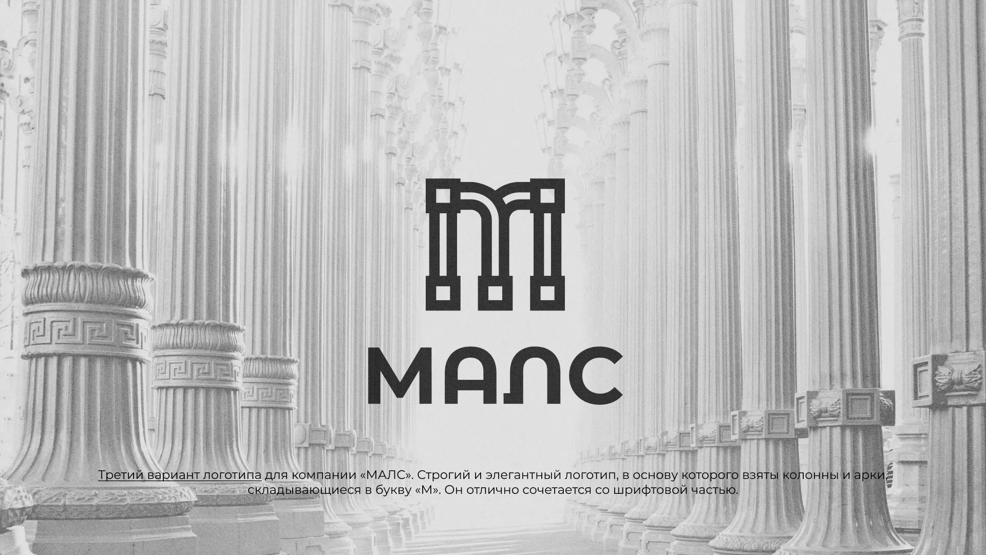 Разработка логотипа компании «МАЛС» в Сортавале